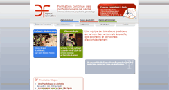 Desktop Screenshot of espacesformations.fr